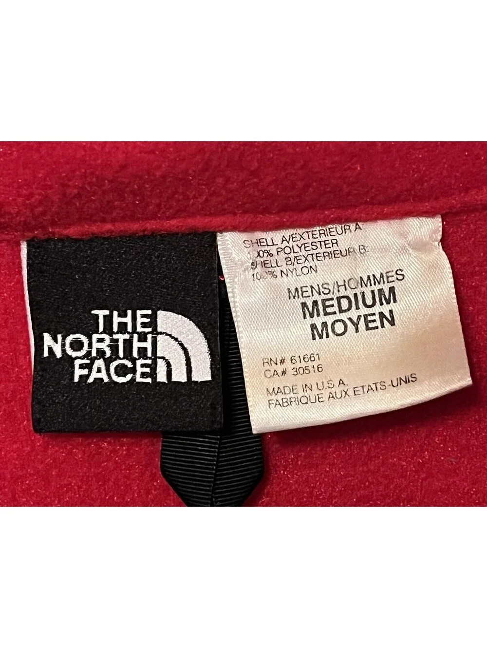 Vintage The NORTH FACE Snap T Fleece Pullover Anorak Jacket Made In USA Medium M